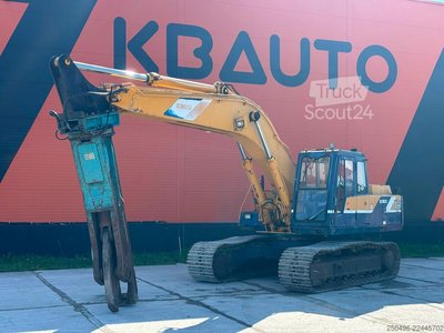 Raupenbagger Kobelco K909LC-II + HYDRAULIC SHEAR VTN CL300 (2004) gebraucht