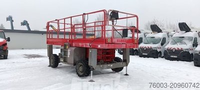 Scherenarbeitsbühne Haulotte H12SXL - 12m, 4x4, diesel gebraucht
