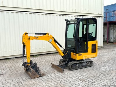 Minibagger JCB 15C-1 / 825 H /  3 x Löffel / Kabine gebraucht