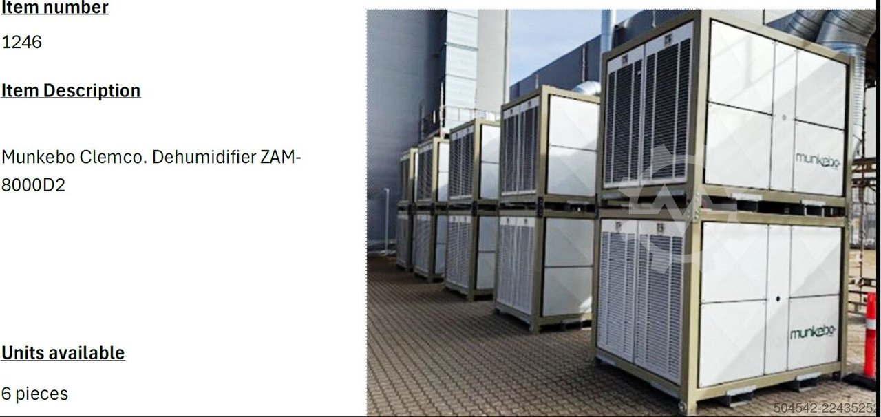 Munkebo Clemco ZAM-8000D2