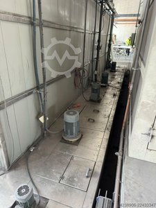LTH SURFACE TREATMENT SYSTEMS LTH-Vorbehandlungskammer und Förderanlage