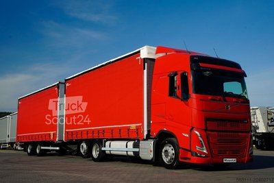 Jumbo-Lkw VOLVO FH 460 / ZESTAW TANDEM / 120 M3 / PRZEJAZDOWY / gebraucht