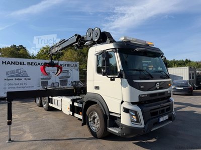 Innenlader Volvo FMX 450 6x2*4, Hooklift + 26t/m Crane, YM: 2018 gebraucht