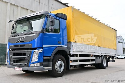 LKW mit Pritsche & Plane Volvo FM330  E6 LBW Blatt Luft Alu Bordwände Scheckheft gebraucht