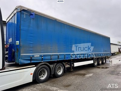 Schiebeplanen Krone Curtain-Side Trailer gebraucht