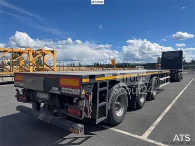 Plattformanhänger Doll P3H Rettsemi - 770 cm uttrekk gebraucht