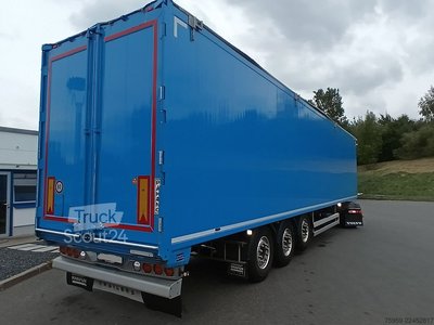 Auflieger mit Walkingfloor KNAPEN K100NEXT 8mmBodenSAF,ALCOA TrichterFullOptionFun gebraucht