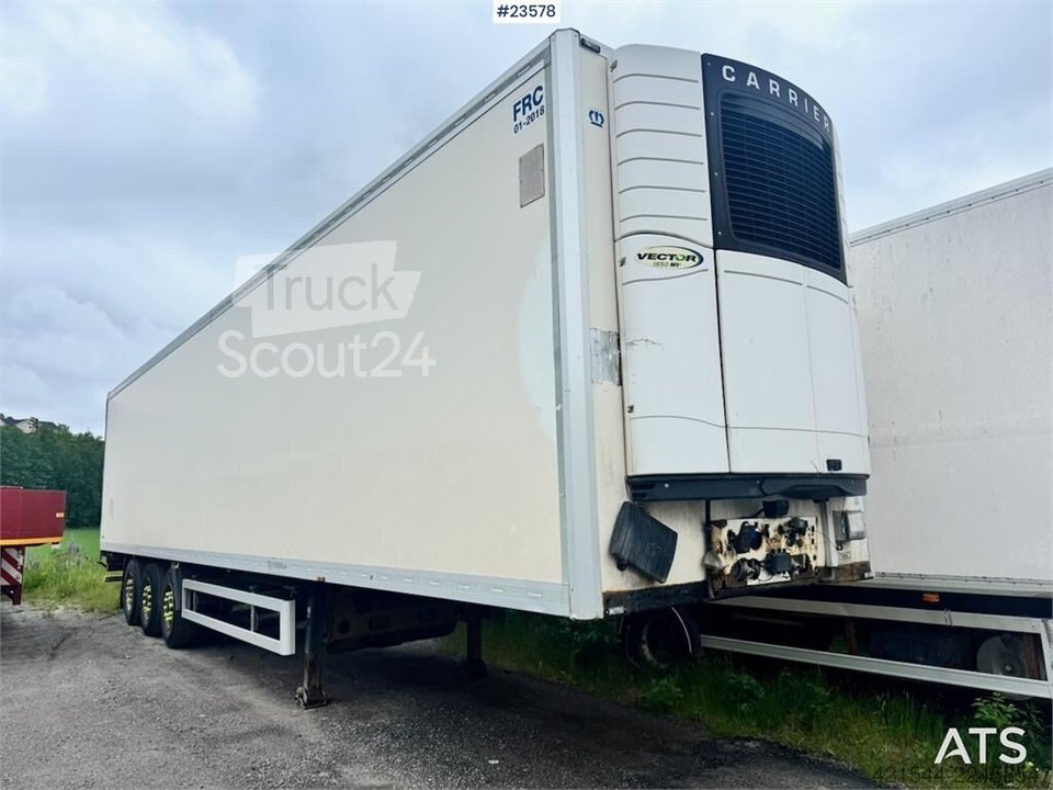 Koffer Krone refrigerated box semi-trailer   faulty gebraucht