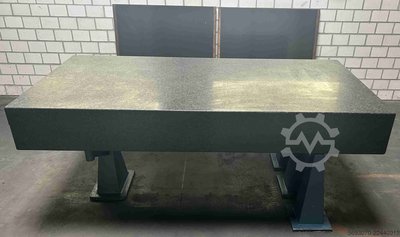 Hartgestein Messplatte Granit  2000x1000x250 mm incl. Gestell