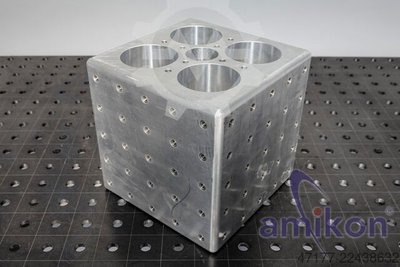 Aluminium Shaker Fixture Cube ufspannwürfel Fixture Block