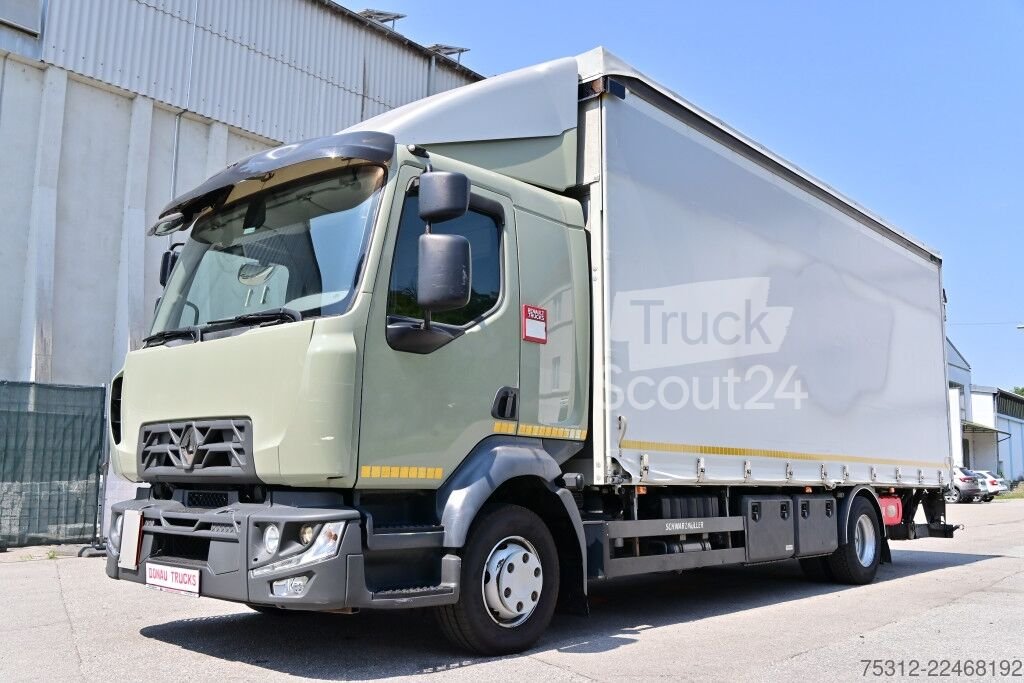 LKW mit Pritsche & Plane Renault D12.240  E6 LBW Bett Telma Blatt Luft Scheckheft gebraucht