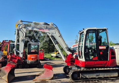 Takeuchi TB 370 - Powertilt + Schnellwechsler-Klima-4 Löffe