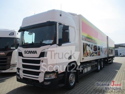 Kühlkoffer-LKW Scania R 450 B6x2*4NB Kühlkoffer-Durchladezug mit Lbw. gebraucht