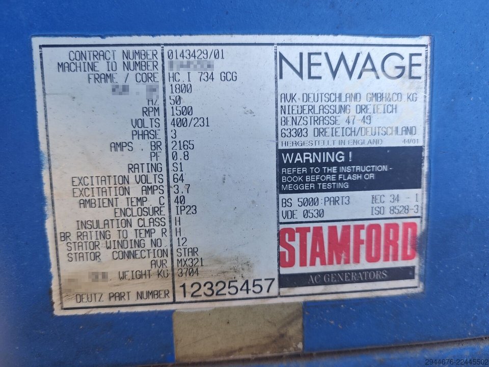 Stamford HC I 734 GCG