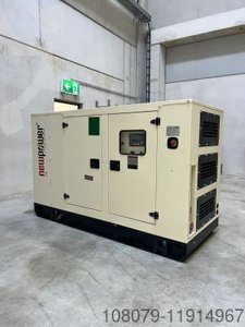 Newpower Generator Stromaggregat Cummins NWC77 Notstromaggregat mit Schallschutz