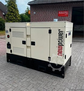 Newpower Generator Notstromaggregat NWK35 + Stromaggregat Sonderschallschutz