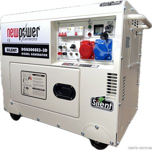 Newpower Generator DG8500 Stromerzeuger 6500Watt Newpower D