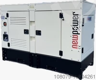 Newpower Generator Notstromaggregat NWK33 + Stromaggregat Sonderschallschutz