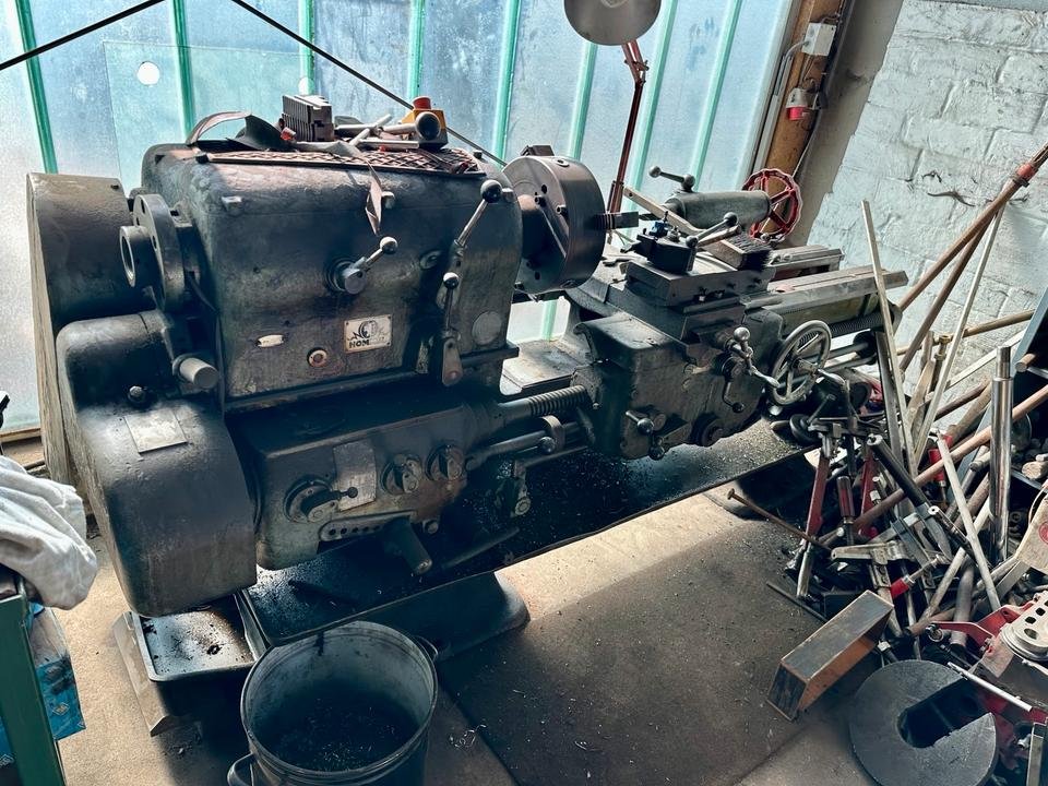 Drehmaschine 300 x 1200 vdf DLZ colchester Hommel