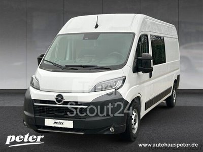 Transporter mit Doppelkabine Opel Movano 2.2 DoKa 6-Sitzer L3 H2 +Klima+Allwetter+AHK gebraucht