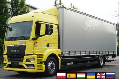 Plane MAN TGS 18.430 4x2 / 2022 / Curtain. 21 EPAL gebraucht