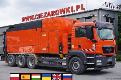 Vakuumbagger MAN TGS 35.440 8x4 / MTS SB299 vacuum excava gebraucht