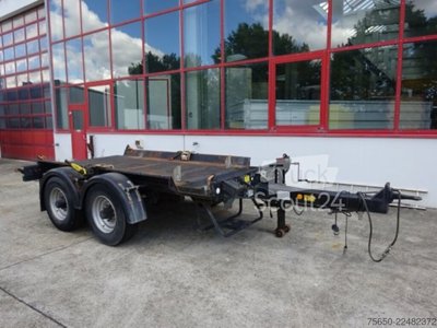 Siloanhänger Hüffermann HTM 1335 LT  13,5 t Tandem- Absetztmulden Anhänger gebraucht