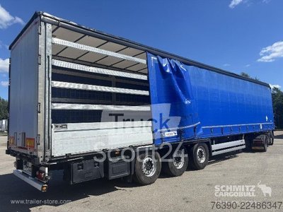 Auflieger mit Pritsche & Plane Schmitz Cargobull Semitrailer Curtainsider Standard gebraucht