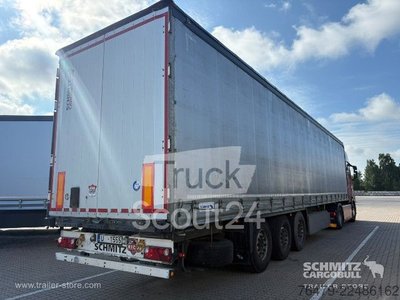Auflieger mit Pritsche & Plane Schmitz Cargobull Curtainsider Standard gebraucht