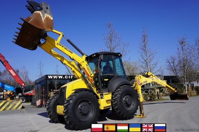 Baggerlader New Holland B 115 C backhoe loader / 1000 MTH ! gebraucht