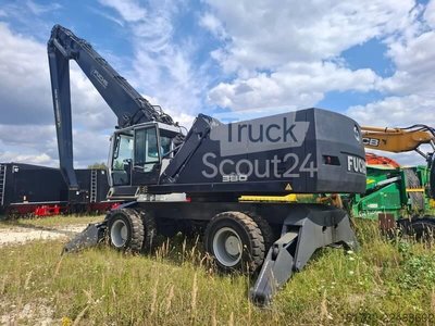 Materialtransporteur Terex-Fuchs MHL 380 material handling excavator gebraucht
