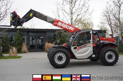 Telelader Manitou MT 730 H/ 7 m reach/ 3 t / height 190 cm gebraucht