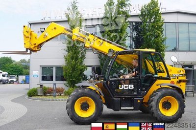 Telelader JCB 535-95 / 3.5 T / range 9.5 m / joystick gebraucht