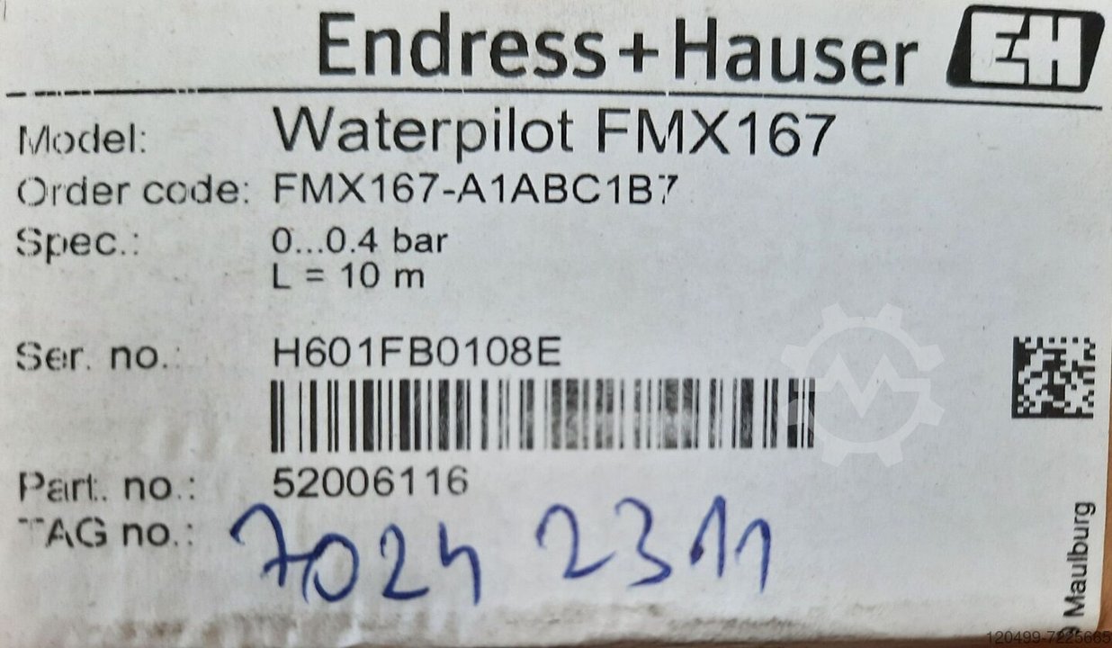 Endress+Hauser FMX167