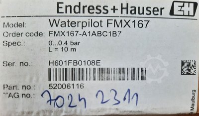 Endress+Hauser FMX167