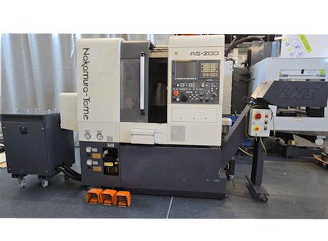 Nakamura AS-200 CNC lathe