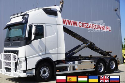 Hakengerät-Lkw Volvo FH 500 6x2 / Meiller RS26 hooklift gebraucht