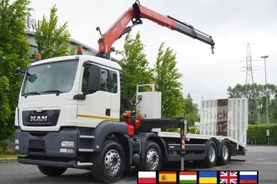 Plattform MAN MAN TGS 35.360 8×2 / HDS FASSI F165A.2.2 gebraucht