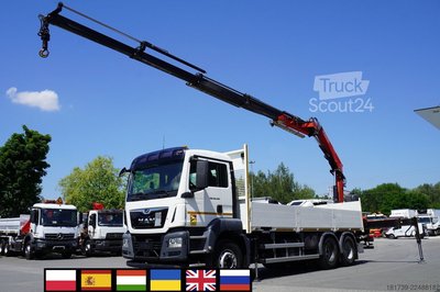 Plattform MAN TGS 26.420 6×4 / Fassi F215A.2.24 / 6,7m gebraucht