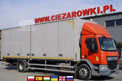 Kasten DAF LF 19.320 / 22 EPAL box / 130 tho. km gebraucht