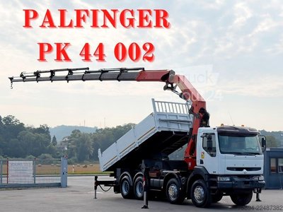 Autokran RENAULT KERAX 420 DCI *KIPPER 5,35m + PK 44 002/FUNK*8x4 gebraucht
