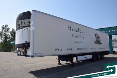 Kühlauflieger KRONE Carrier Vector 1800 Fleischrohrbahnen BPW Defekt gebraucht