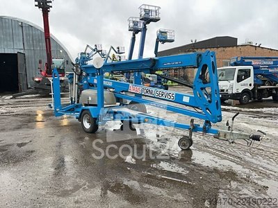 Trailer-Mounted Boom Lift Genie TZ -50 DC w/Drive (17m) gebraucht