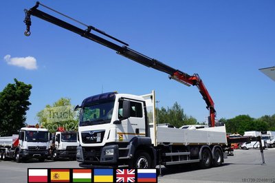 Plattform MAN TGS 26.420 6×4 / Fassi F215A.2.24 / 6,7m gebraucht