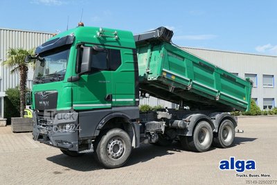 Dreiseitenkipper LKW MAN 26.520 TGX BB 6x4, Bordamtik, Cramaro, Hydr.,AHK gebraucht