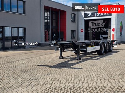 Auflieger-Wechselfahrgestell KRONE SD | Teleskop | 11.035mm -12.640mm gebraucht
