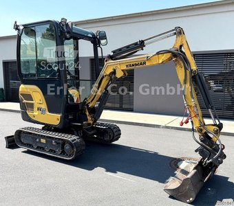 Minibagger YANMAR SV 18, Grabenräumer + 2 Tieflöffel gebraucht