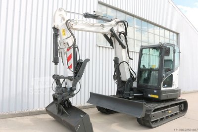 Kettenbagger BOBCAT E85 KETTE VERSTELLAUSLEGER + ZANGE + KLIMA 1350h gebraucht