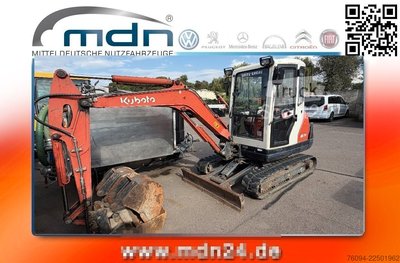 Minibagger KUBOTA KX 71-3 Minibagger Schnellwechsler Löffel gebraucht