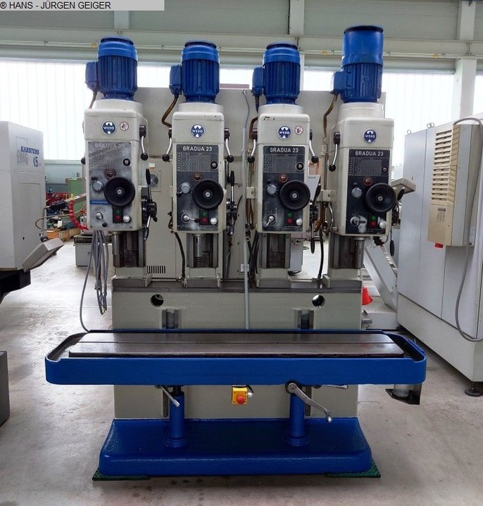 Gang Drilling Machines WEBO GRADUA 23/4